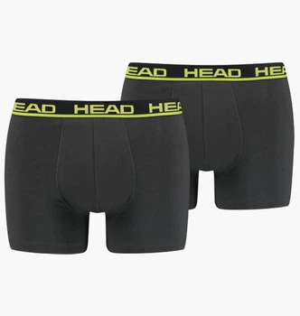 Труси HEAD Basic Boxer Grey (2 шт) 701202741-009 S