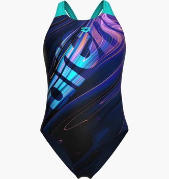Купальник Arena Flow Swimsuit V Back Lb Multi 008935-790 38