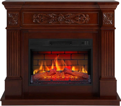 Каминокомплект ArtiFlame Toscana с 3D эффектом пламени, обогревом и звуком горения огня Russet