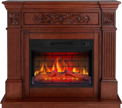 Каминокомплект ArtiFlame Toscana с 3D эффектом пламени, обогревом и звуком горения огня Дуб
