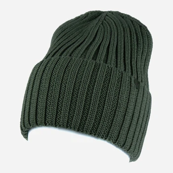 Шапка Malisa Бомбер 15-1275-PM-107 One Size Оливкова