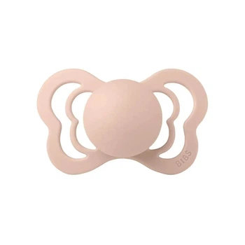 Пустушка ортодонтична BIBS Couture Silicone size 1 (0-6 m), Blush