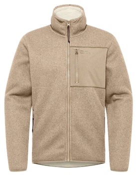 Флисовая кофта Jack Wolfskin Kaminfeuer Jkt M XL Бежевый (1109-4064886347099)
