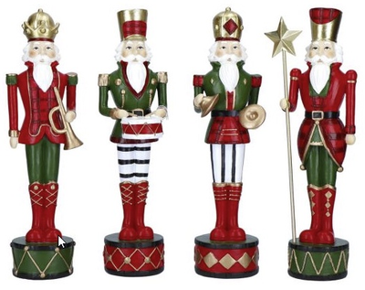 Набір фігурок Timstor Merry Moments Лускунчики 25.5 см 4 шт (5414070234121)