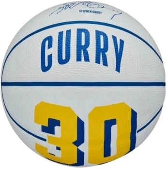 Баскетбольный мяч Wilson NBA Player Icon Mini Bskt Curry White (размер 3) WZ4007401XB3