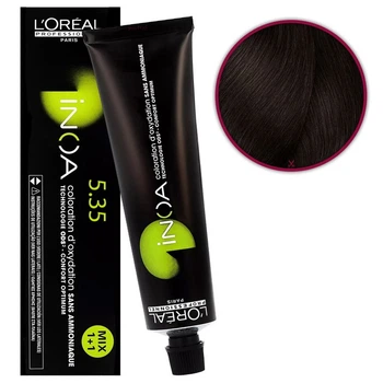 Фарба для волосся L’Oreal Professionnel Paris Inoa без аміаку 5.35 60 г (3474637129323/3474637129309)