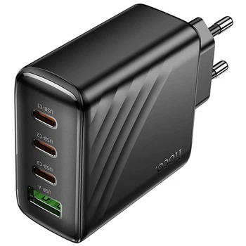 Сетевое зарядное устройство HOCO CS27A Supply PD67W (1USB-A/3C) (Black) (232682)