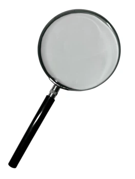 Ручная лупа кратное увеличение для ювелиров для чтения MAGNIFIER 100 мм WD-450 с ручкой