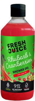 Гель для душа Fresh Juice Rhubard & Cranberries 473 мл (4820168435287)