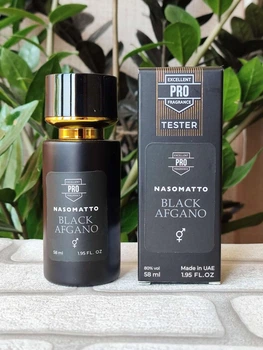 Парфюмированная вода унисекс (версия Nasomatto Black Afgano) черный флакон 58 мл