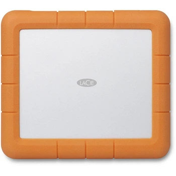 Внешний накопитель HDD LaCie Rugged RAID Shuttle 8TB Silver/Orange Б/В