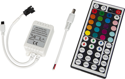Sterownik Blow do taśm LED RGB z IR pilotem (5900804097181)