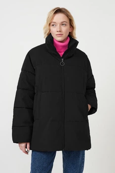Зимняя женская куртка oversize Baon B0423504-200 черная M