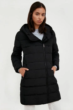 Удлиненная женская зимняя куртка Finn Flare A20-12016-200 Down fill черная S
