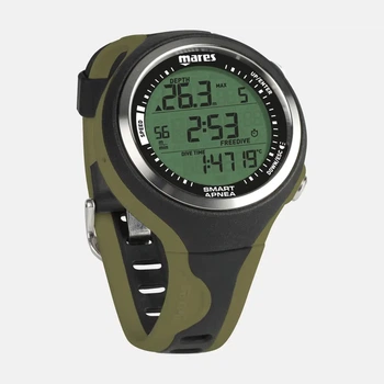 Комп'ютер підводний Mares Smart Apnea чорно-оливковий 424153BKOL