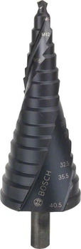 Ступенчатое сверло Bosch HSS-AlTiN 16 ступ. М10-М40 (2608588071)