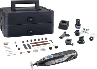 Мультиинструмент Dremel 8240-5/65 Platinum+ 12V, акб, з/у, кейс, набор принадлежностей (F0138240JP)