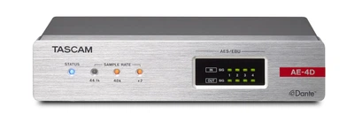 4-х канальний Dante перетворювач Tascam AE-4D