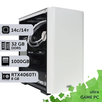 Игровой компьютер GamePC Ultra #412 Core Ultra 5 245KF / 32GB / SSD 1TB / GeForce RTX 4060Ti 8GB геймерский системный блок для киберспорта и стриминга