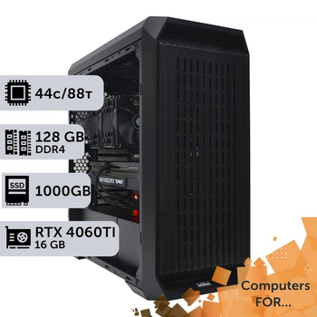 Комп'ютер Power Up #6 для 3Ds Max&Corona Renderer / Xeon E5 2699 v4 x2 / 128 GB / SSD 1TB / GeForce RTX 4060Ti 16GBдля відеомонтажу анімаційного дизайну та постобробки
