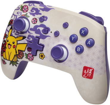 Контролер PowerA Nintendo Switch Enhanced Wireless Controller - Pikachu Blossom (0617885098512)