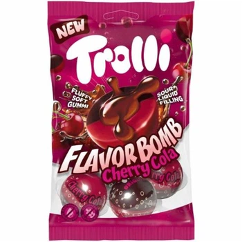Цукерки желейні Trolli Flavor Bomb Cherry Cola - 75 g