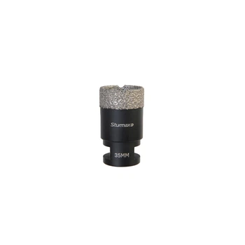 Коронка алмазная для УШМ 35 мм Sturmax 1055M-10-35