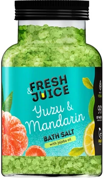 Соль для ванн Fresh Juice Yuzu & Mandarin 700 г (4823015946264)