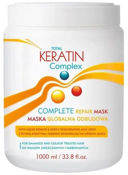 Маска профессиональная Total Keratin Complex Комплекс Восстановление волос 1000 мл (5907506559245)