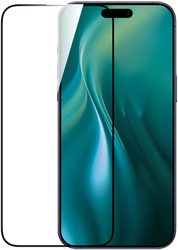 Szkło hartowane Etteri 9D Full Glue Premium do Apple iPhone 15 Pro Max Black (5907457798816)