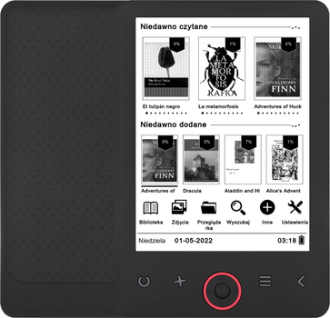 Електронна книга Bemi Cognita Light 2 Black (BRCGL2BB)