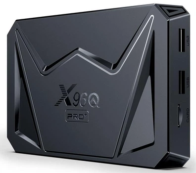 Медиаплеер X96Q PRO+ plus 4гб 64Гб Android 14 Смарт ТВ Приставка Allwinner H728 с голосовым пультом