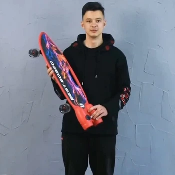 Скейтборд детский с дымом, музыкой и подсветкой "Best Board"