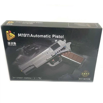 Конструктор M1911 Браунинг Самозарядный Пистолет 333 Деталей