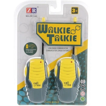 Игровая рация для детей Walkie Talkie – работает от батареек, безопасная игрушка для активных игр
