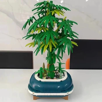 Конструктор Zhe Gao Bamboo Bonsai 528 деталей – Бамбуковый Бонсай для взрослых и детей