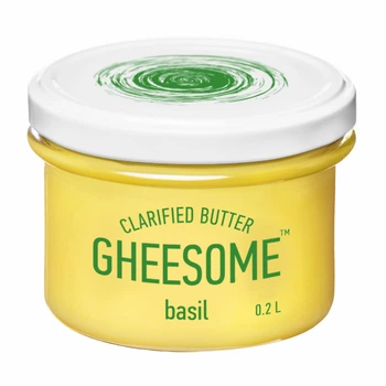 Масло гхі топлене з базиліком GHEESOME, 200 мл