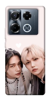 TPU чохол Demsky Hyunjin and Felix для Infinix Note 40 Pro 4G