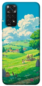 TPU чохол Demsky Miyazaki landscape для Xiaomi Redmi Note 11 (Global) / Note 11S