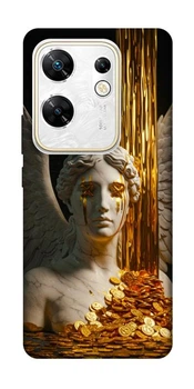 TPU чохол Demsky Gold statue для Infinix Zero 30 4G