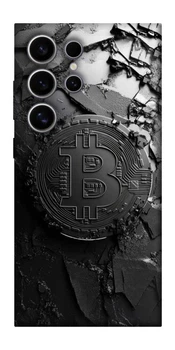 TPU чохол Demsky Dark bitcoin для Samsung Galaxy S25 Ultra