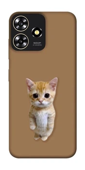 TPU чохол Demsky Kitty standing для ZTE Blade A73 4G