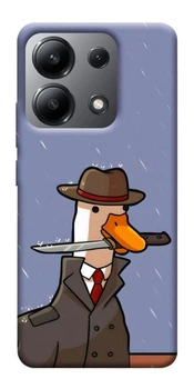 TPU чохол Demsky Goose with knife для Xiaomi Redmi Note 13 4G