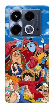 TPU чохол Demsky One piece together для Infinix Note 40 4G