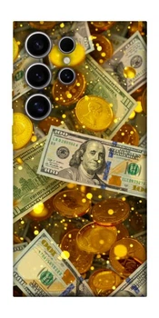 TPU чохол Demsky Gold and dollars для Samsung Galaxy S25 Ultra