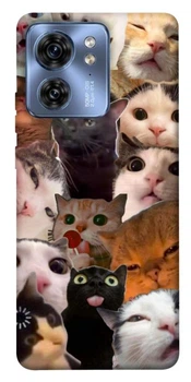 TPU чохол Demsky Сats сollage для Motorola Edge 40