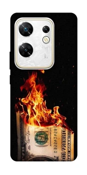 TPU чохол Demsky Money burn для Infinix Zero 30 4G