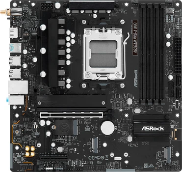 Материнська плата ASRock A620AM PRO-A Wi-Fi (sAM5, AMD A620A, PCI-Ex16)
