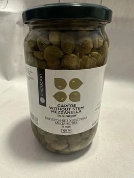 Каперсы Italcarciofi Capers without stem mezzanella in vinigar 720 мл
