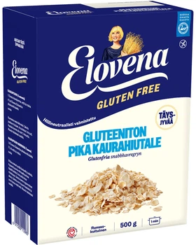 Вівсяні пластівці Elovena Gluteeniton Pika Kaurahiutale Gluten Free Експрес 1 хв 500 г